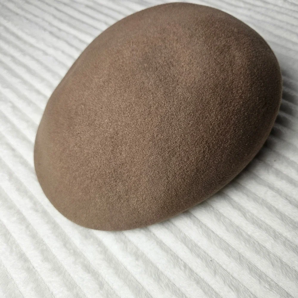 Pendleton Vintage 100% Wool VTG Newsboy Cap Large Brown Heritage Flat Hat